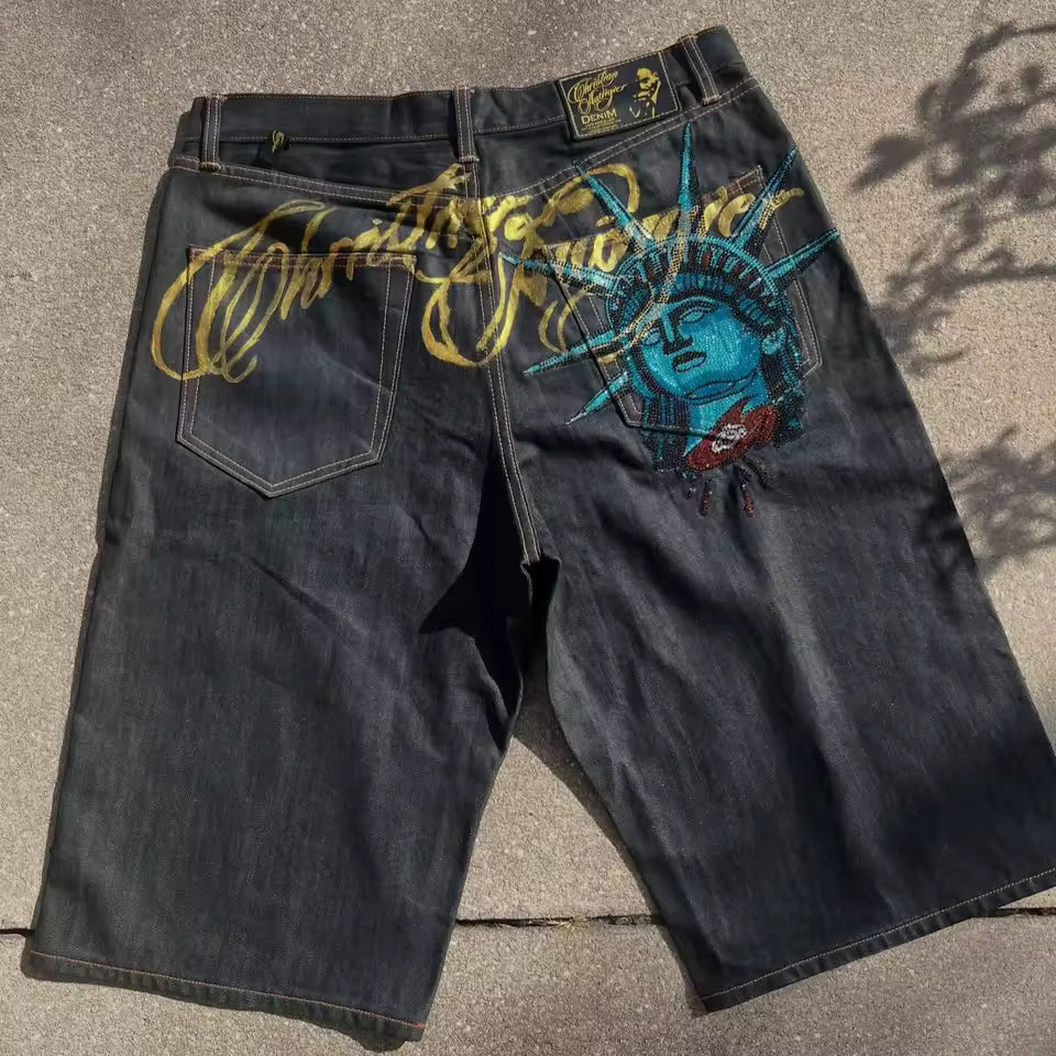 MSF Statue of Liberty Jean Shorts